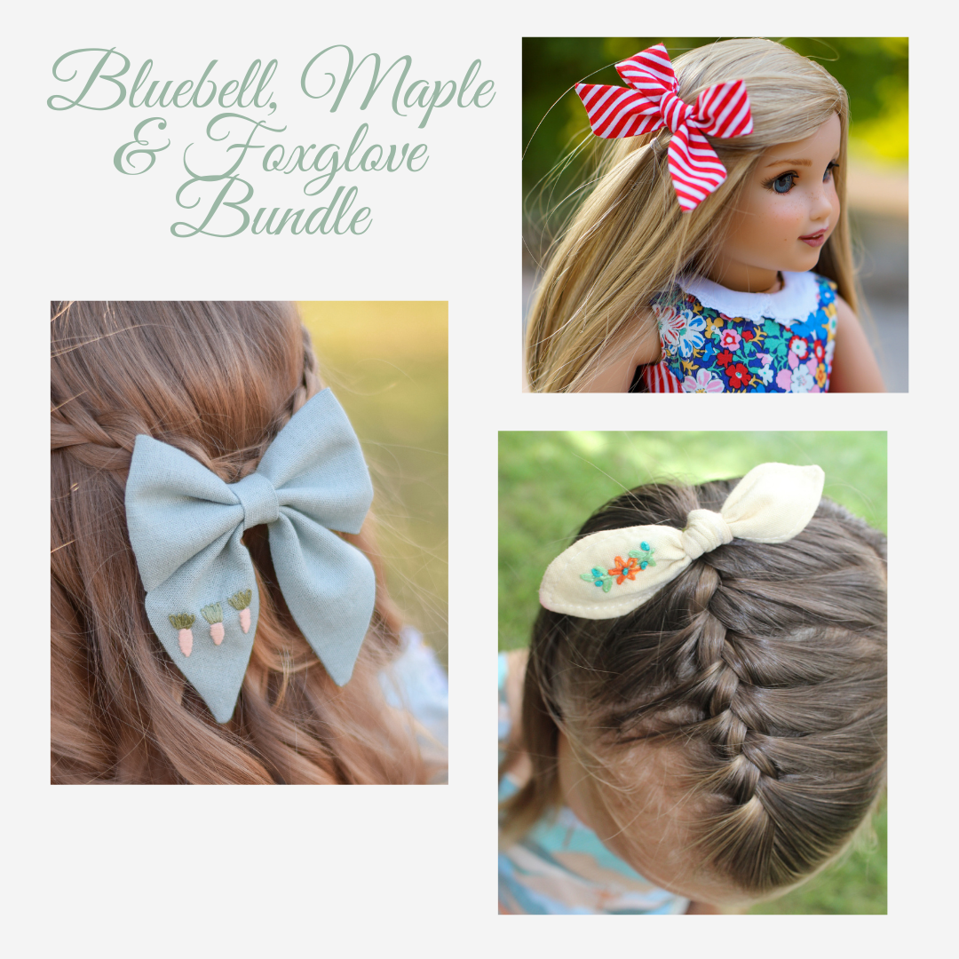 bluebell-maple-foxglove-bow-bundle-pdf-sewing-pattern-peony-patterns for Free Printable Hair Bow Patterns Bluebell, Maple & Foxglove Bow Bundle PDF Sewing Pattern – Peony Patterns for Free Printable Hair Bow Patterns