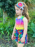 Lilac Shorts with FREE Tigerlily Tank PDF Sewing Pattern