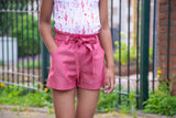 Lilac Shorts with FREE Tigerlily Tank PDF Sewing Pattern