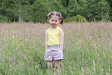 Lilac Shorts with FREE Tigerlily Tank PDF Sewing Pattern