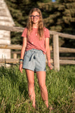 Lilac Shorts with FREE Tigerlily Tank PDF Sewing Pattern