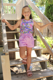 Lilac Shorts with FREE Tigerlily Tank PDF Sewing Pattern