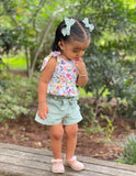 Lilac Shorts with FREE Tigerlily Tank PDF Sewing Pattern