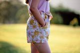 Lilac Shorts with FREE Tigerlily Tank PDF Sewing Pattern