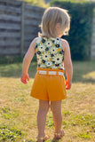 Lilac Shorts with FREE Tigerlily Tank PDF Sewing Pattern
