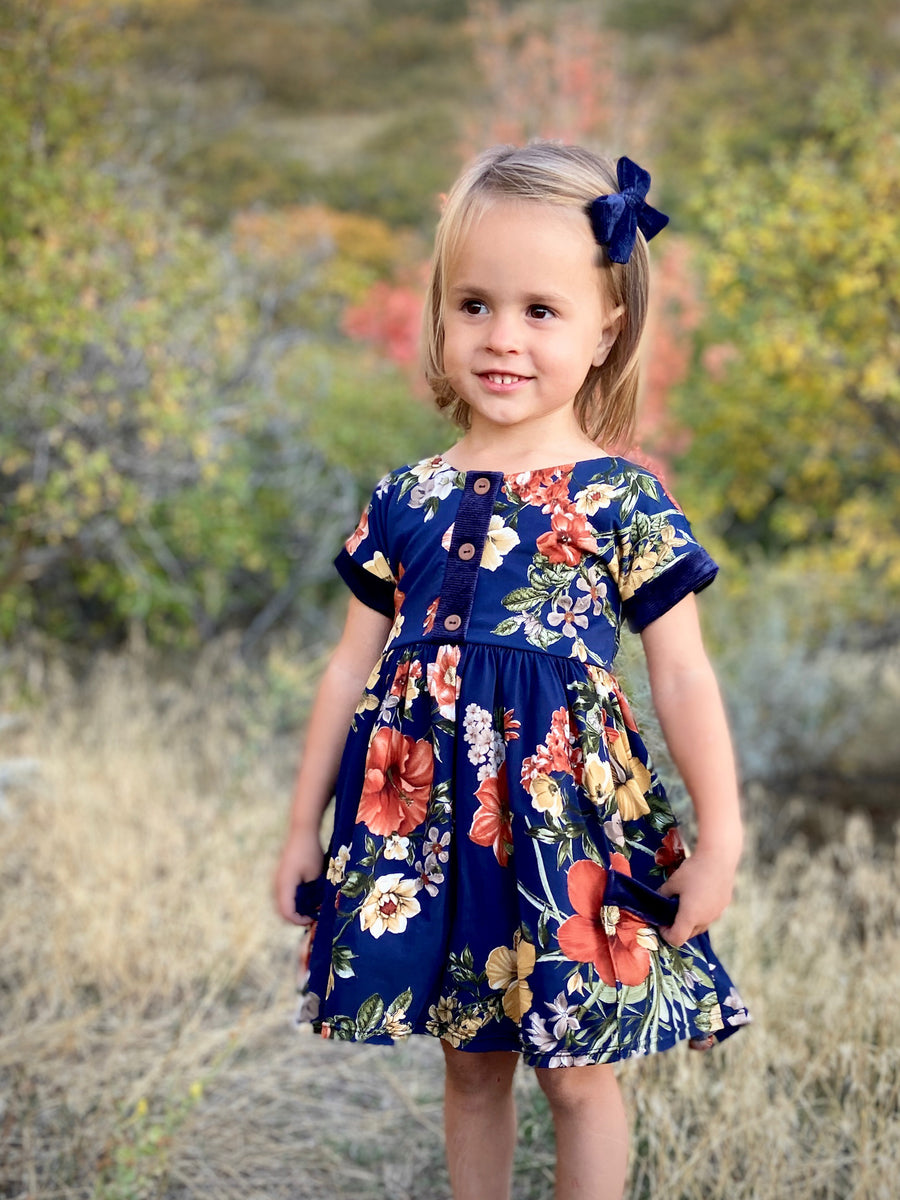 caramel ginger dress 6y キャラメル　ワンピース　ドレス Ginger Dress PDF Sewing Pattern – Peony Patterns