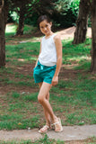 Lilac Shorts with FREE Tigerlily Tank PDF Sewing Pattern