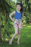 Lilac Shorts with FREE Tigerlily Tank PDF Sewing Pattern