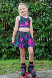 Peach Leggings with FREE Plumeria Crop PDF Sewing Pattern