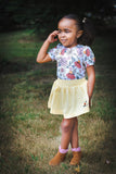 Apple Berry Tee & Skirt FREE PDF Sewing Pattern