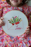 Begonia PDF Hand Embroidery Pattern