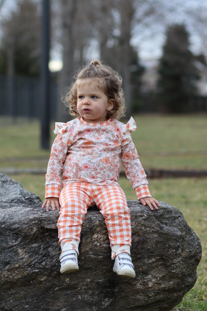 Peppermint Baby PJ Set PDF Sewing Pattern
