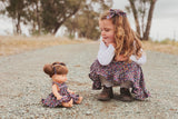 Bundle Doll and Child Pansy PDF Sewing Pattern