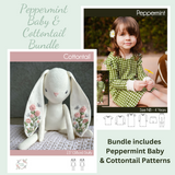 Bundle - Peppermint Baby & Cottontail PDF Sewing Patterns