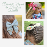 Bluebell, Maple & Foxglove Bow Bundle PDF Sewing Pattern