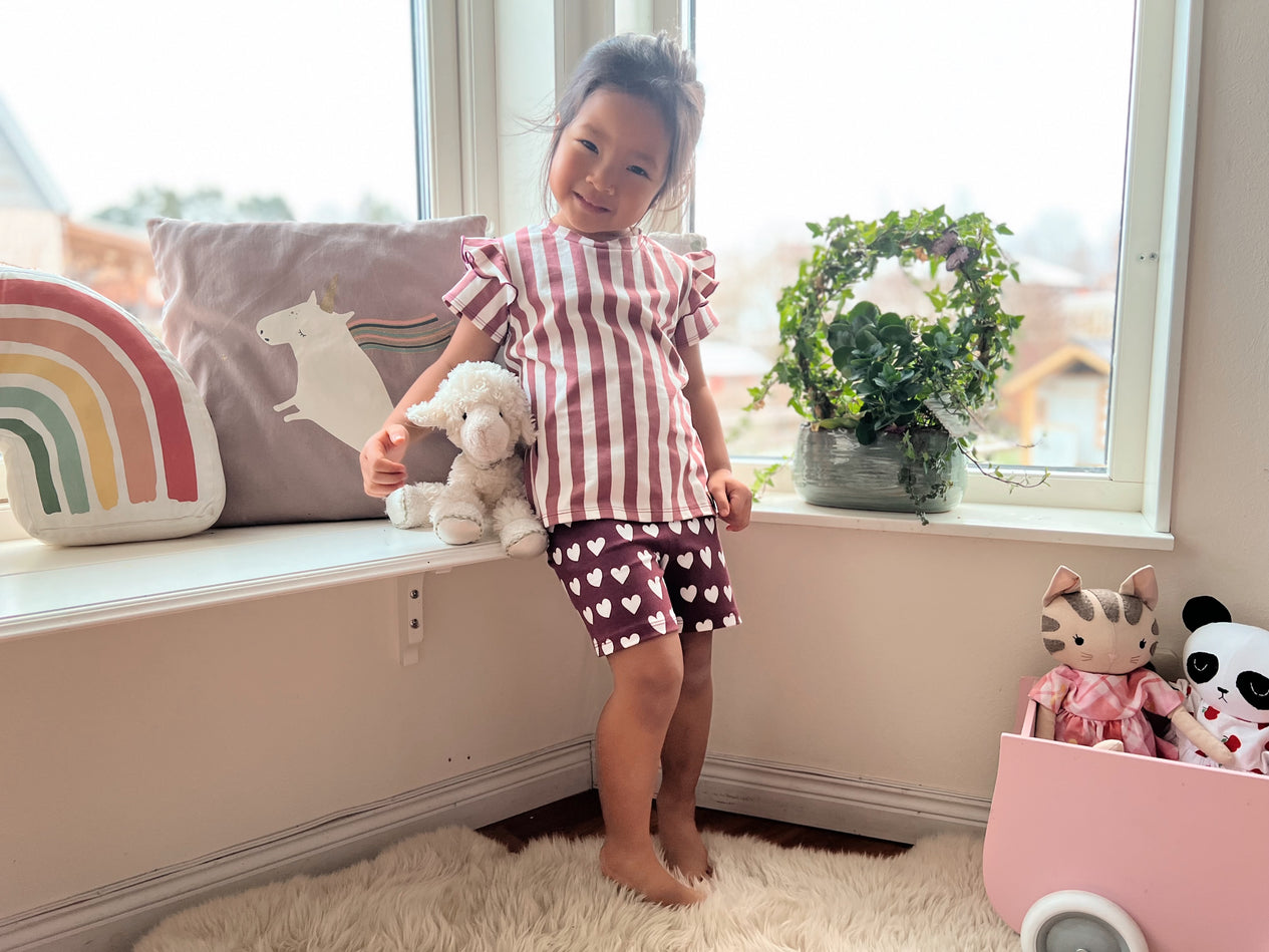 Peppermint Baby PJ Set PDF Sewing Pattern