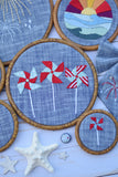 Pinwheel PDF Hand Embroidery Pattern