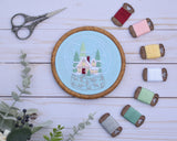 Evergreen PDF Hand Embroidery Pattern