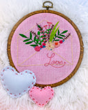 Begonia PDF Hand Embroidery Pattern