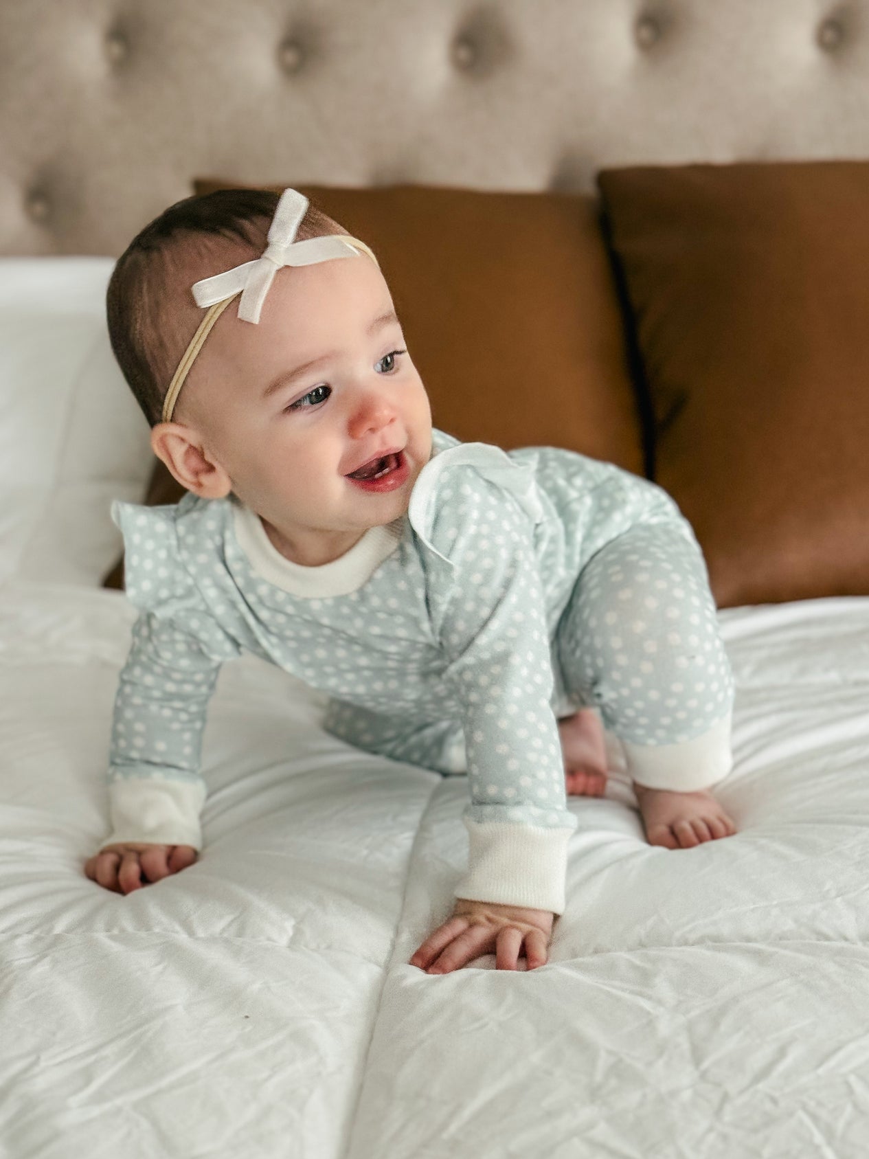 Peppermint Baby PJ Set PDF Sewing Pattern