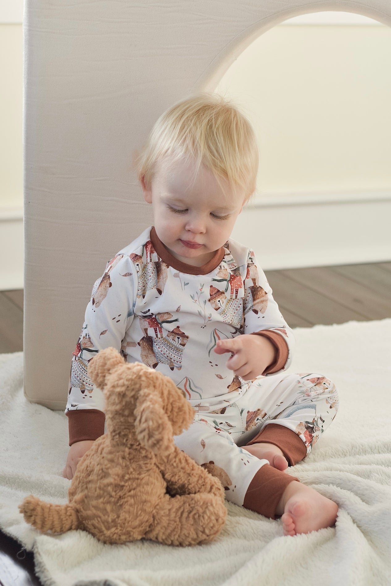 Peppermint Baby PJ Set PDF Sewing Pattern