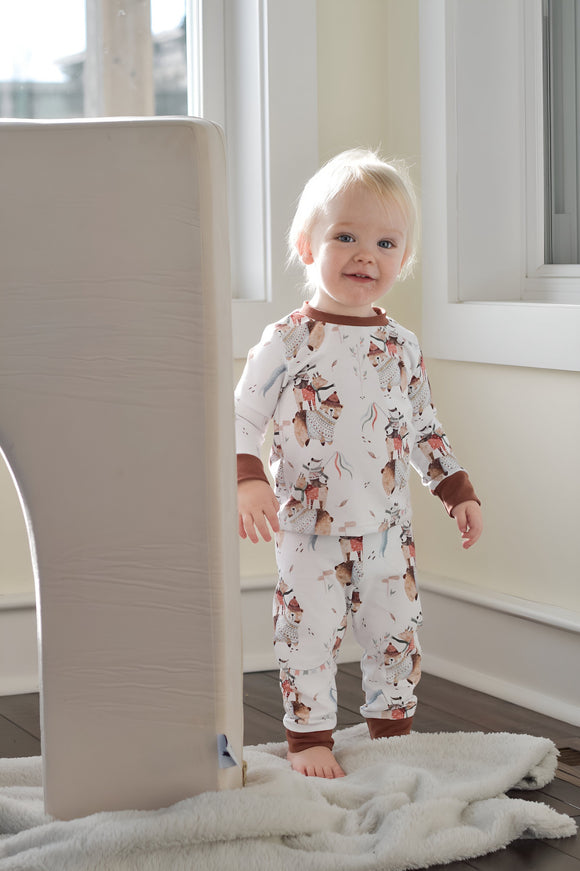 Peppermint Baby PJ Set PDF Sewing Pattern