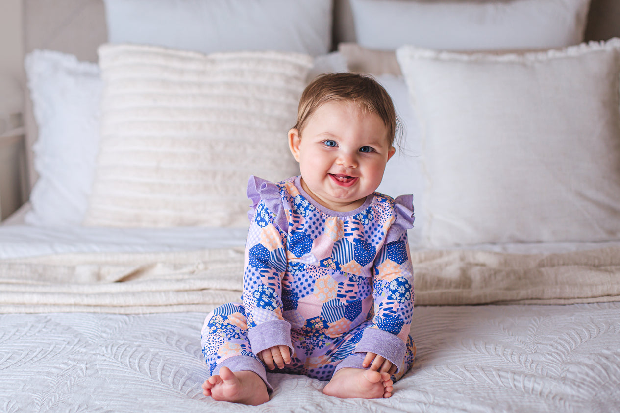 Peppermint Baby PJ Set PDF Sewing Pattern