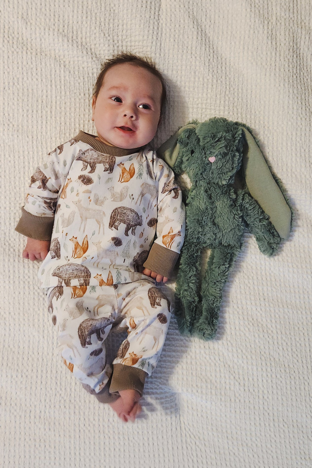 Peppermint Baby PJ Set PDF Sewing Pattern