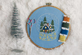 Evergreen PDF Hand Embroidery Pattern