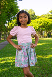 Apple Berry Tee & Skirt FREE PDF Sewing Pattern