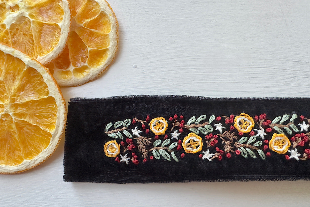 Poinsettia PDF Hand Embroidery Pattern