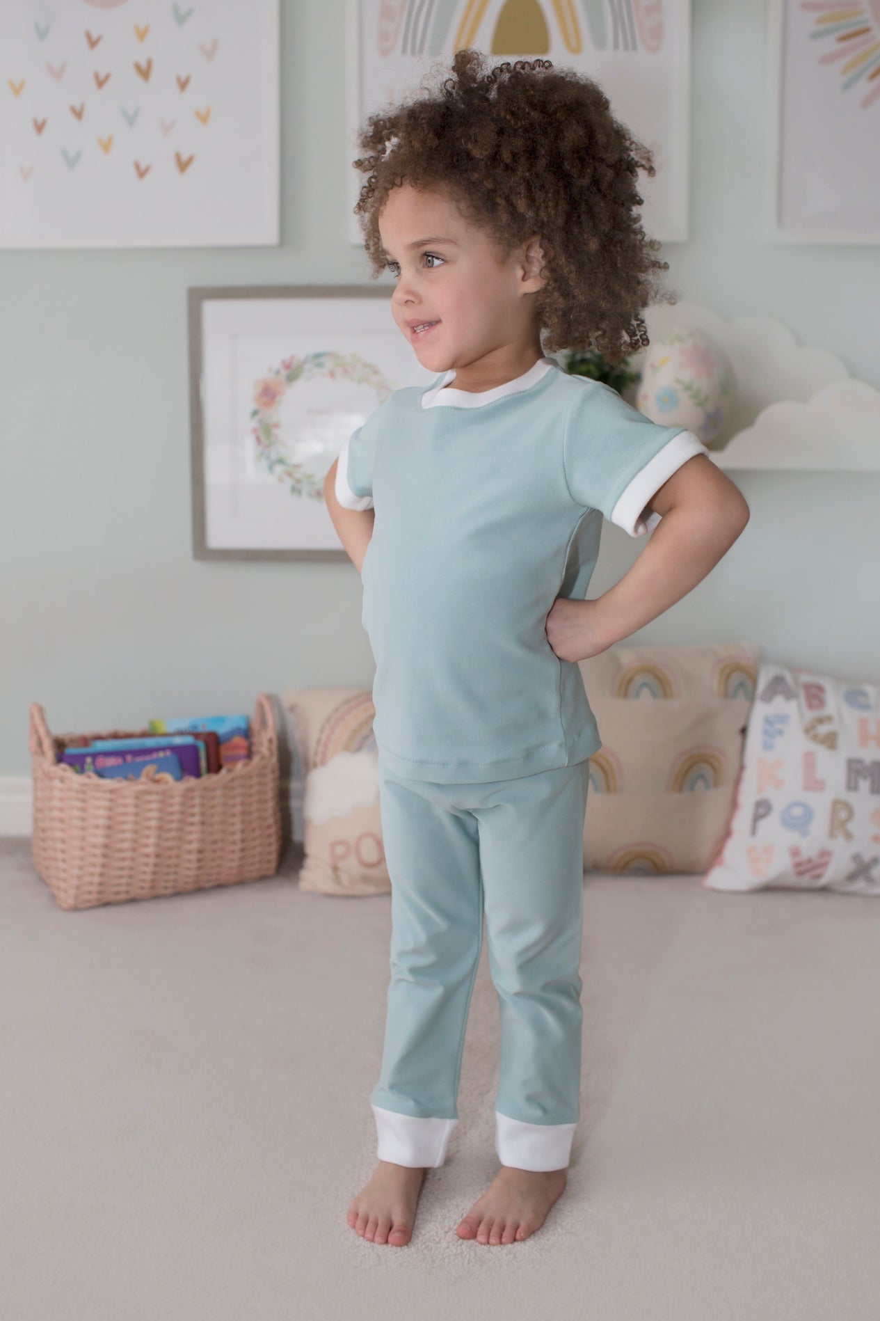 Peppermint Baby PJ Set PDF Sewing Pattern