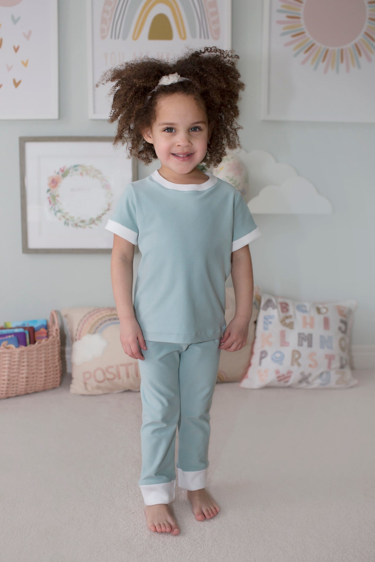 Peppermint Baby PJ Set PDF Sewing Pattern
