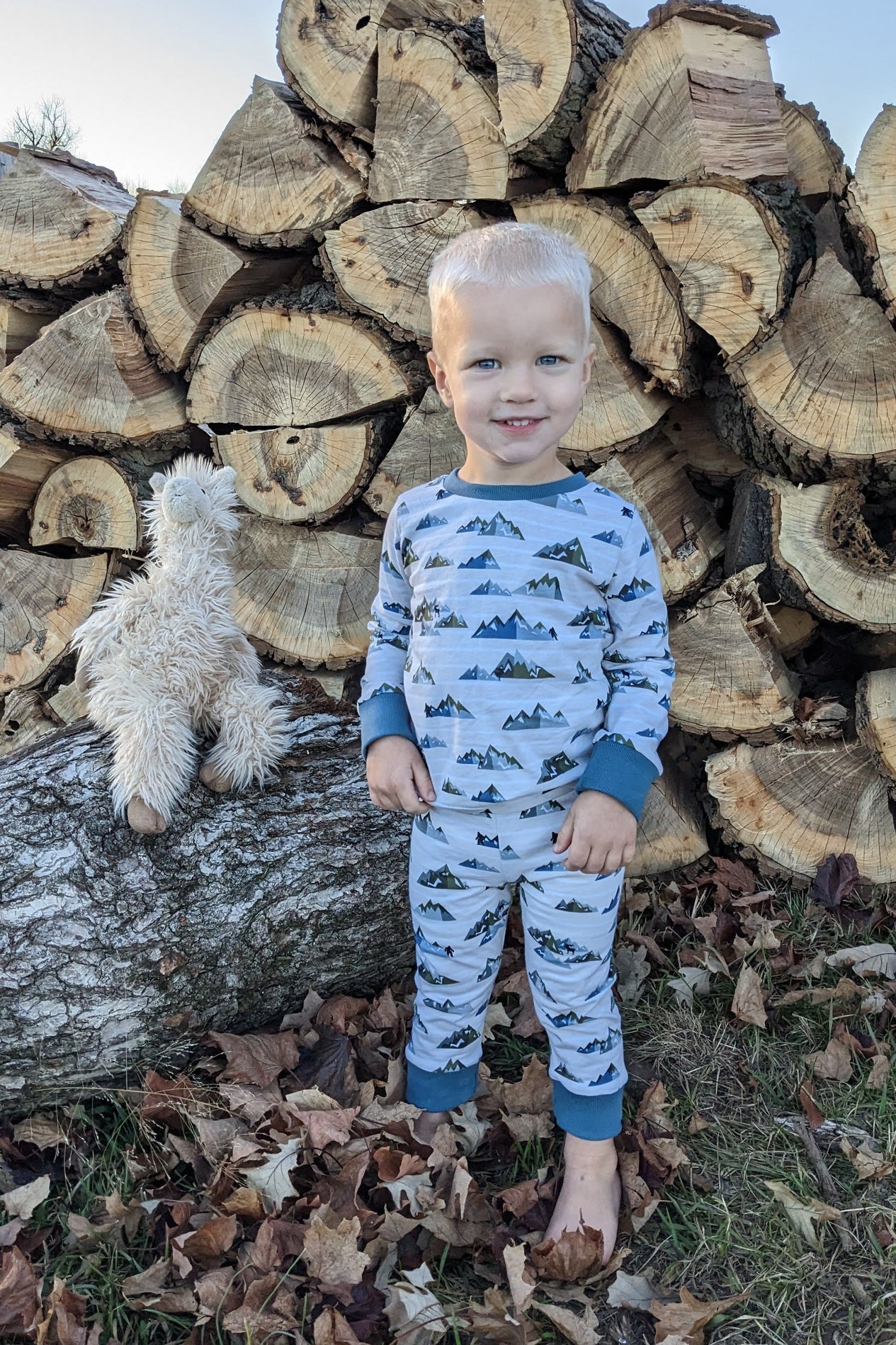 Peppermint Baby PJ Set PDF Sewing Pattern
