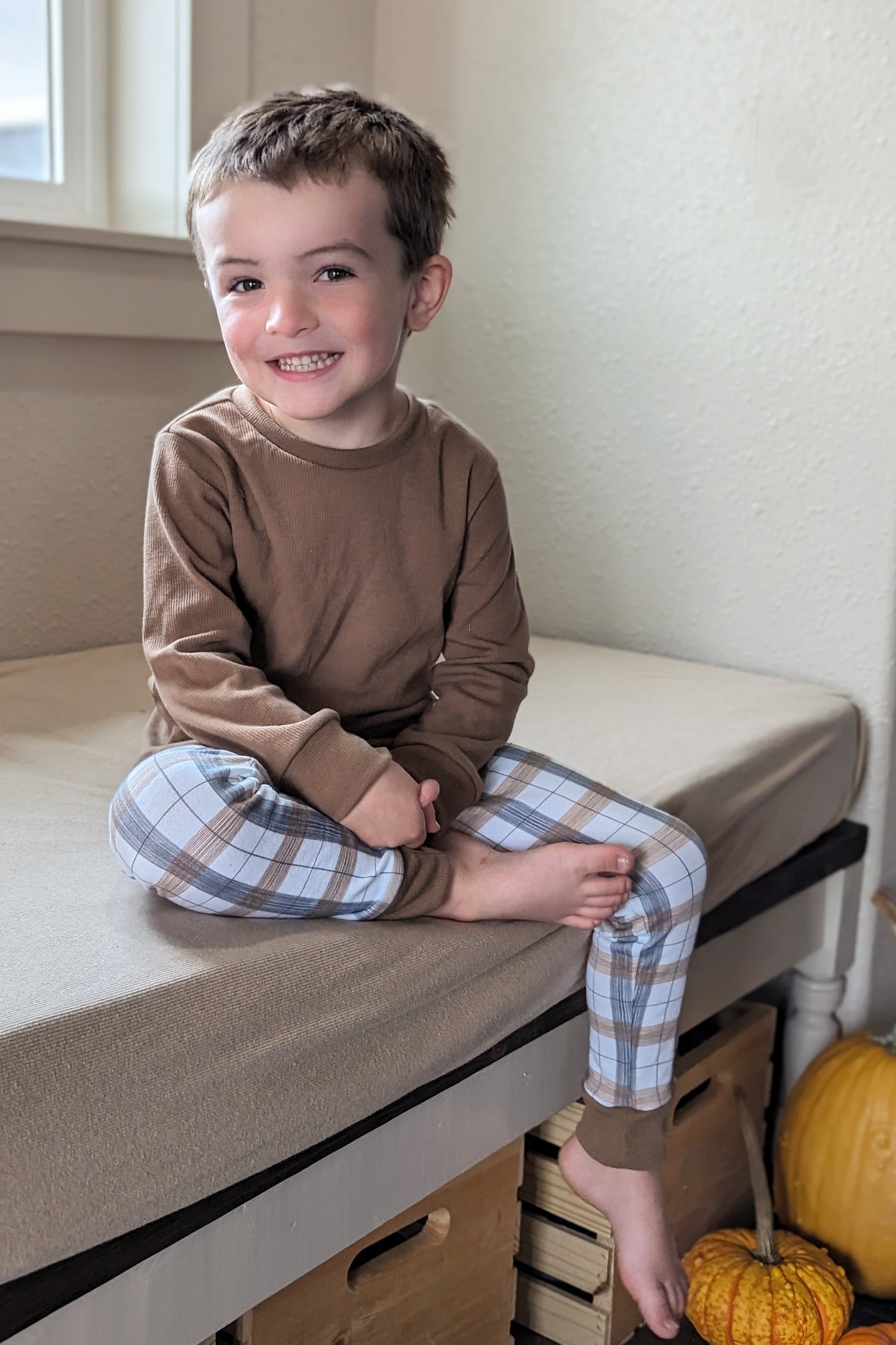 Peppermint Baby PJ Set PDF Sewing Pattern