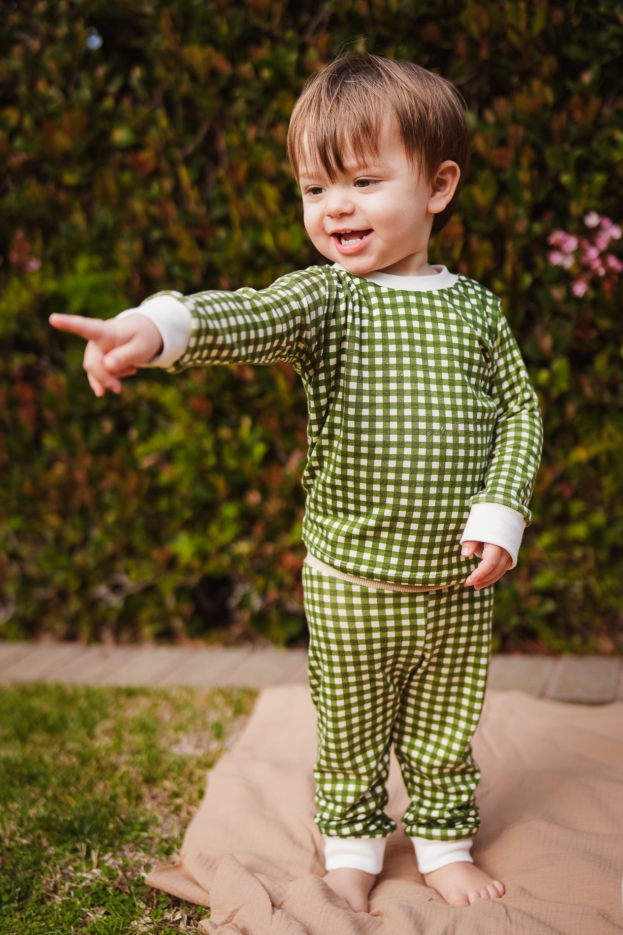 Peppermint Baby PJ Set PDF Sewing Pattern
