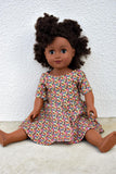 Doll Wattle Dress PDF Sewing Pattern