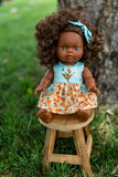 Bundle Doll and Child Posie plus Azalea Embroidery Pattern Dress PDF Sewing Pattern