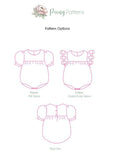 Petunia Romper PDF Sewing Pattern