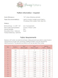 Petunia Dress PDF Sewing Pattern