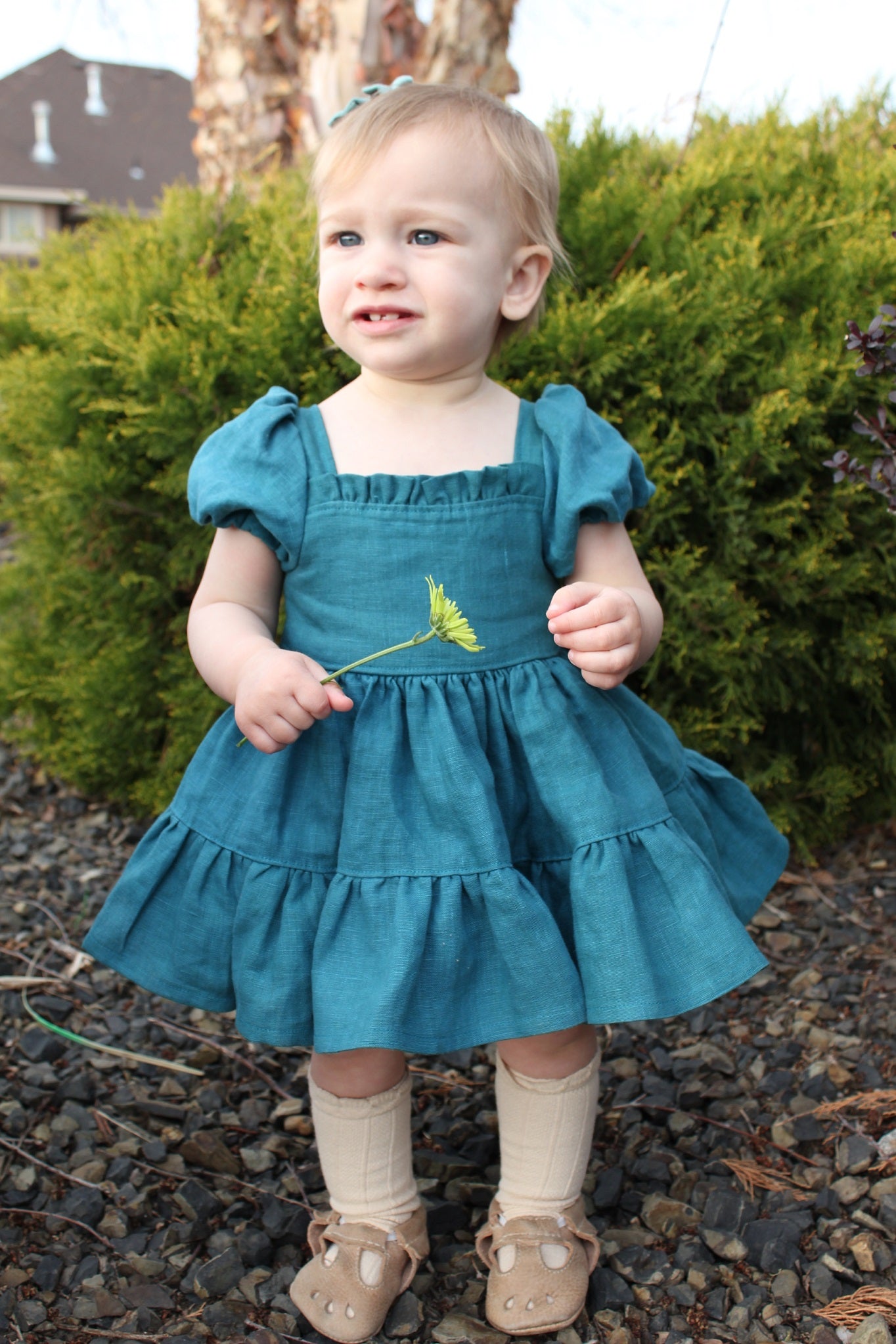 Jasmine Baby Romper and Dress PDF Sewing Pattern – Peony Patterns