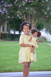 Bundle Doll and Child Gardenia Dress PDF Sewing Pattern