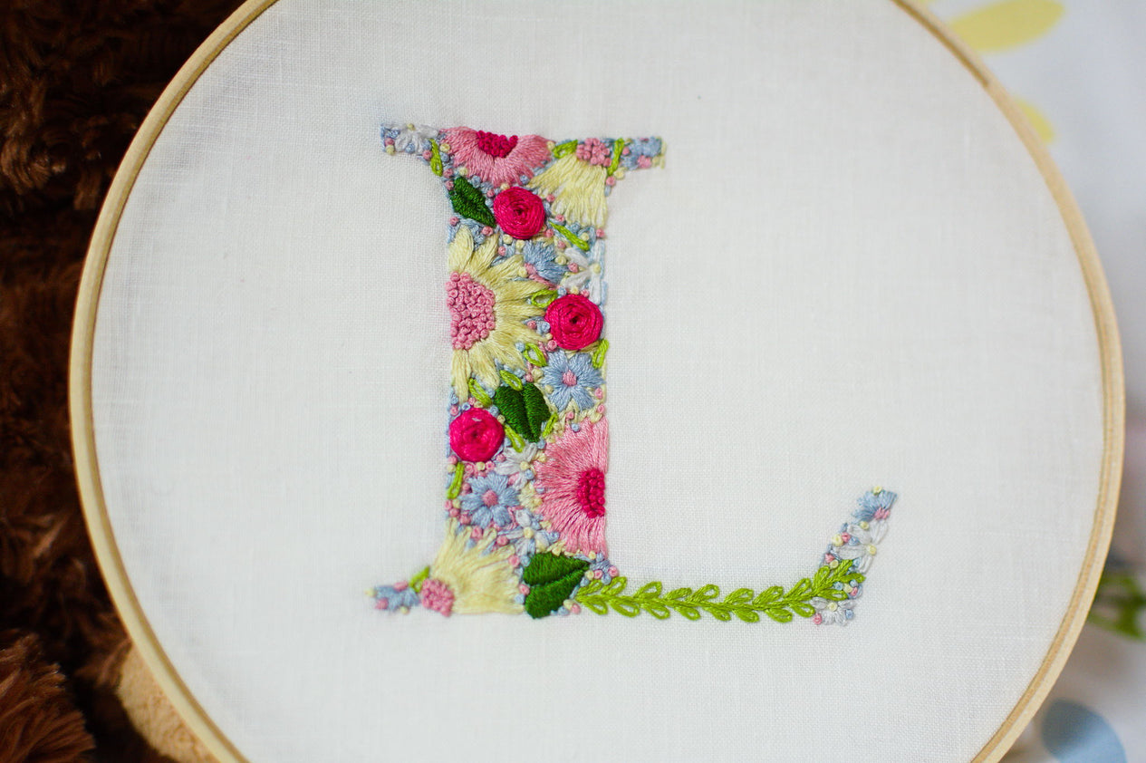 Azalea PDF Hand Embroidery Pattern