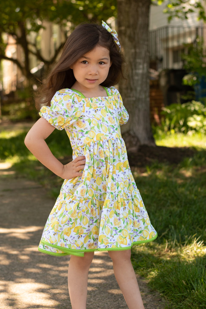 Jasmine Child Dress PDF Sewing Pattern – Peony Patterns