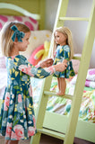 Bundle Doll and Child Wattle Dress PDF Sewing Pattern