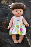 Bundle Doll and Child Posie plus Azalea Embroidery Pattern Dress PDF Sewing Pattern