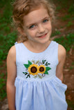 Sunflower PDF Hand Embroidery Pattern