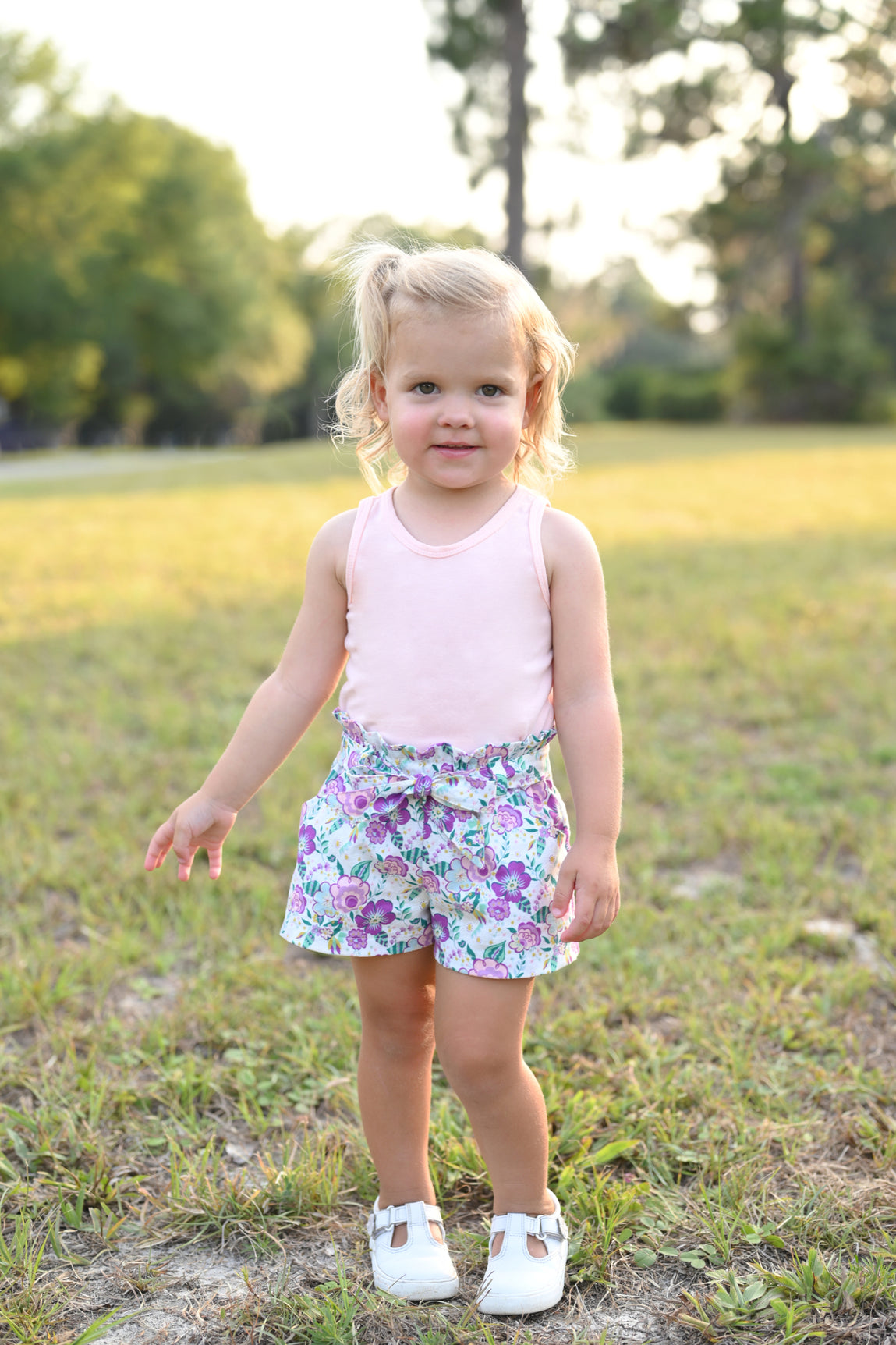 Lilac Shorts with FREE Tigerlily Tank Digital Sewing Pattern