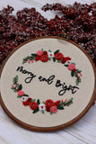 Holly PDF Hand Embroidery Pattern