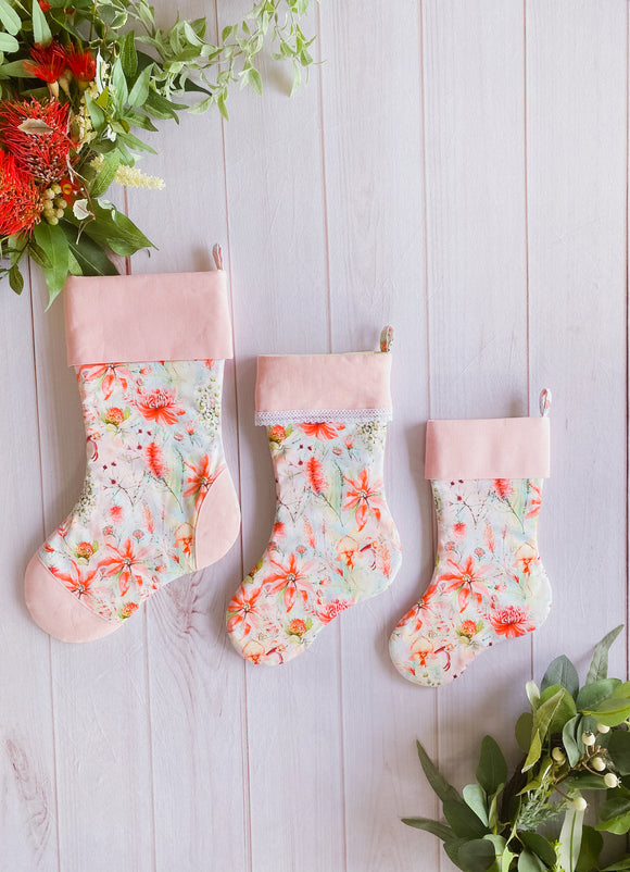 Snowbell Christmas Stocking PDF Pattern